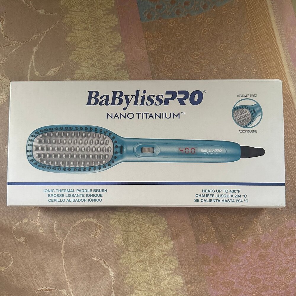 Brand NEW  BabyBlissPro Ionic Thermal Paddle Brush!!!